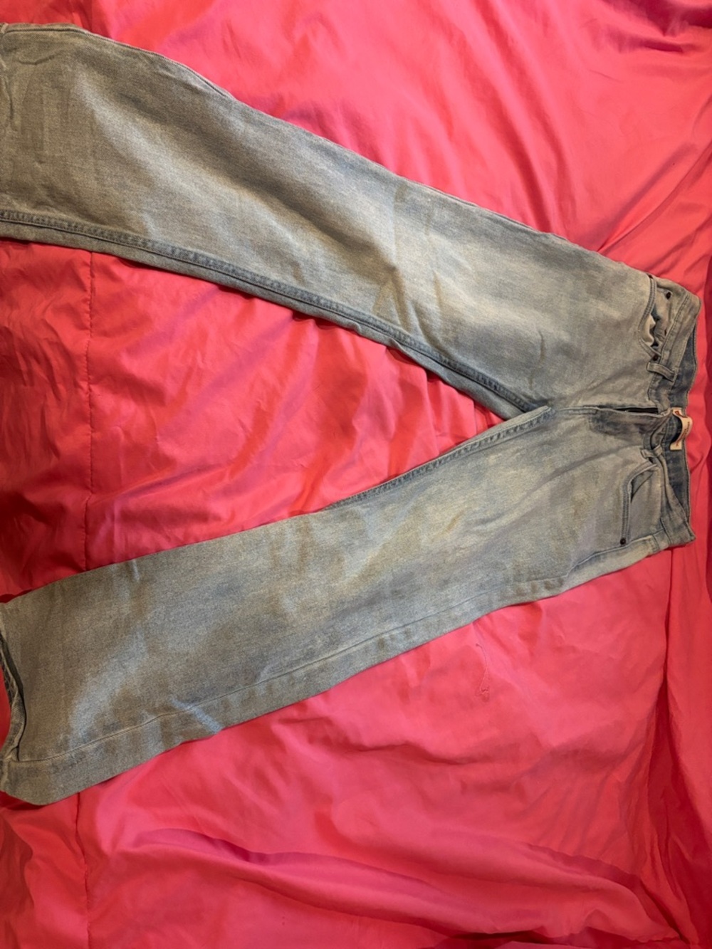 Levi's Boys Light Gray Slim Straight Jeans